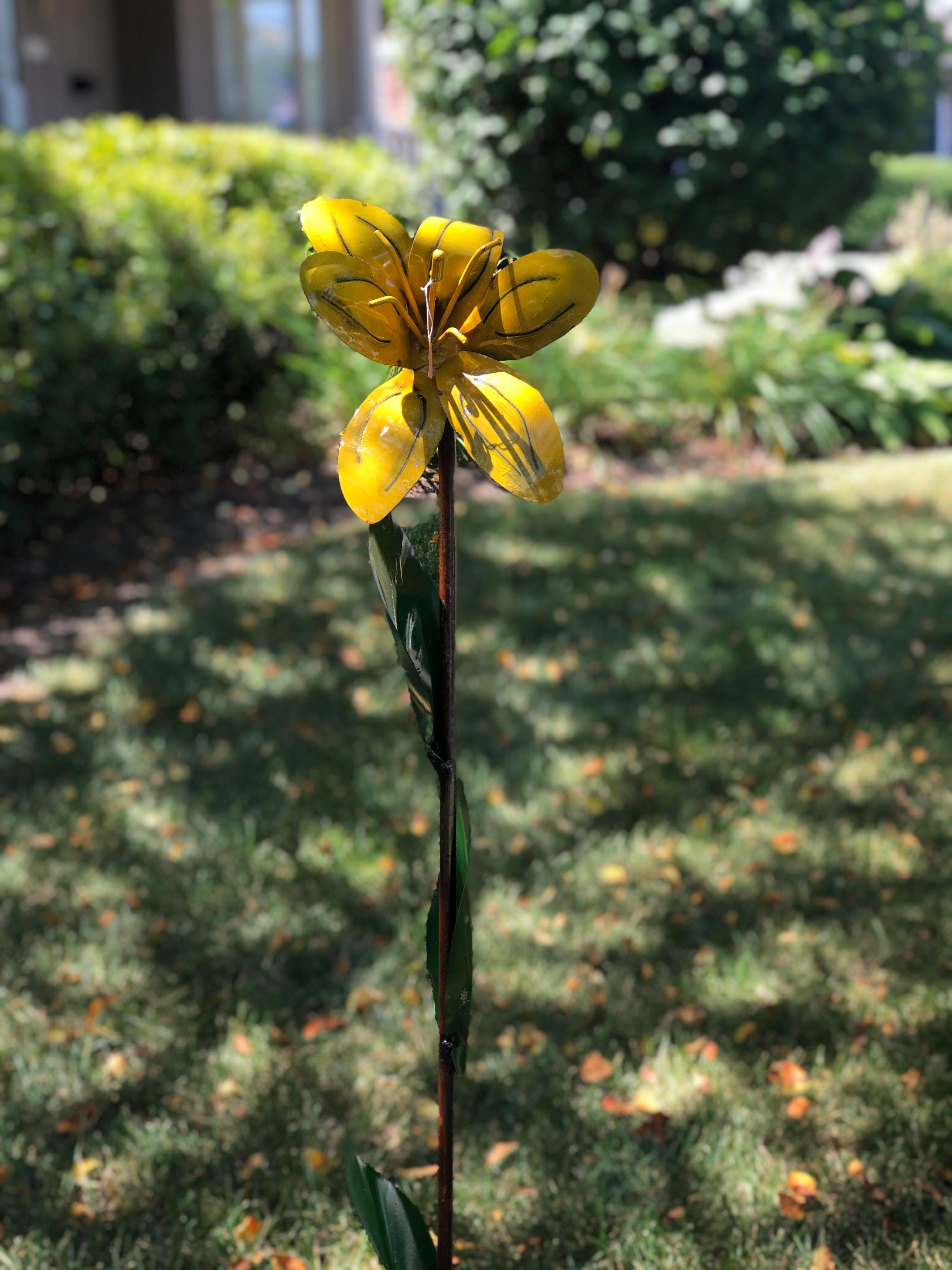 Garden Stake Flower $40.00